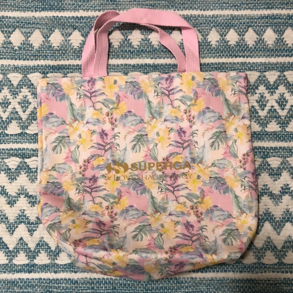 Loveshackfancy X Superga Canvas Tote - image 1